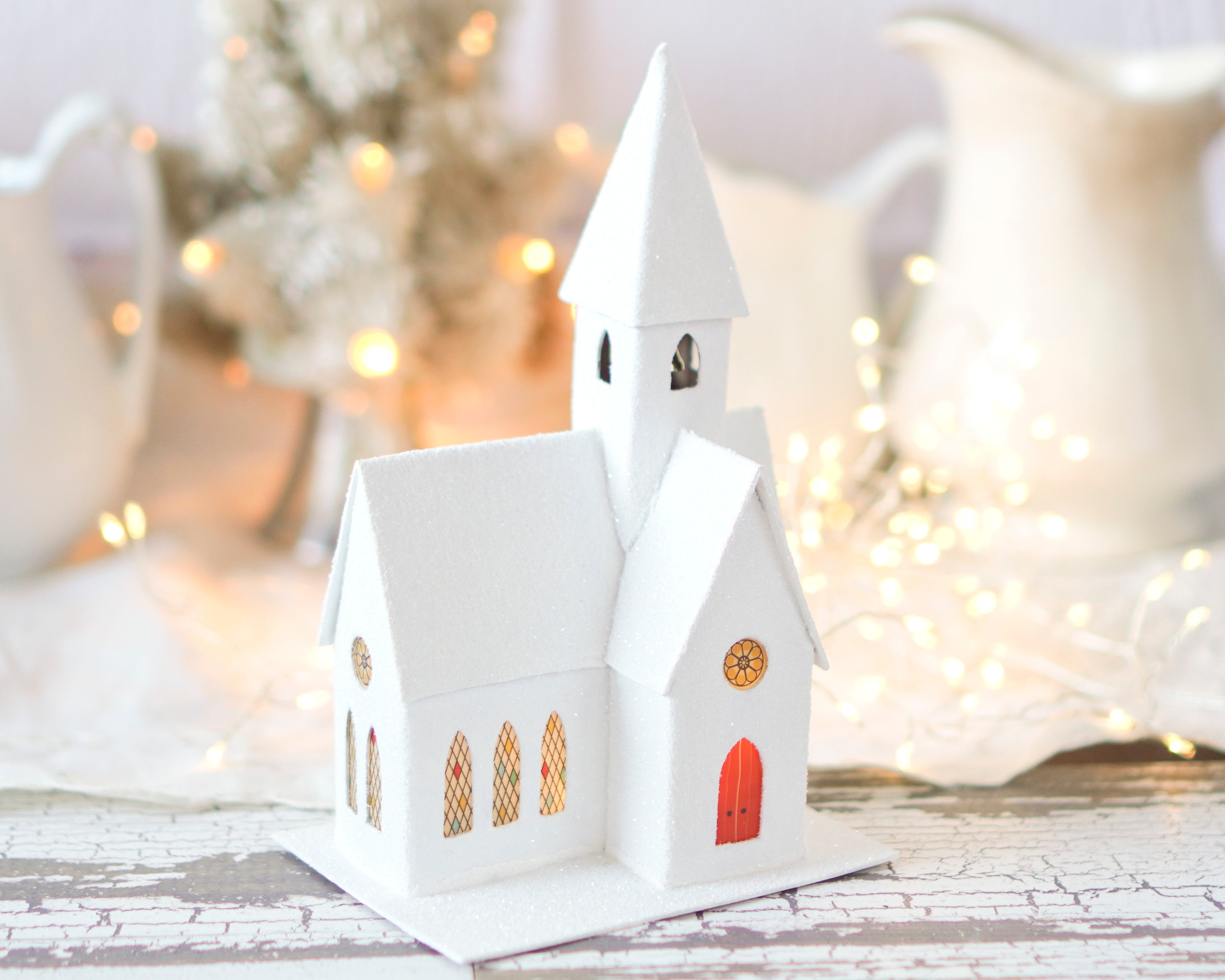 Make a Church for the Christmas Village!