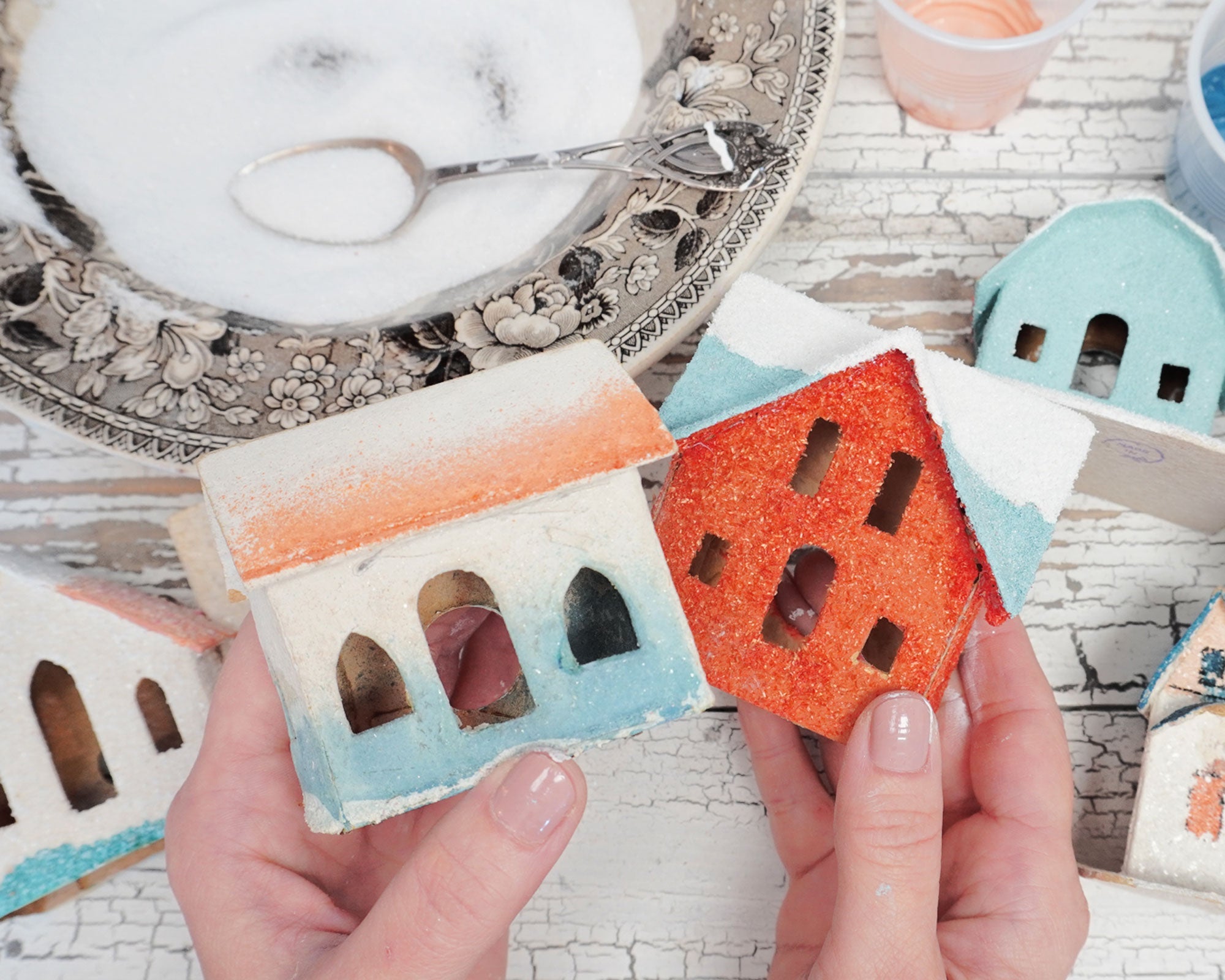 How to Clean and Restore Putz Houses