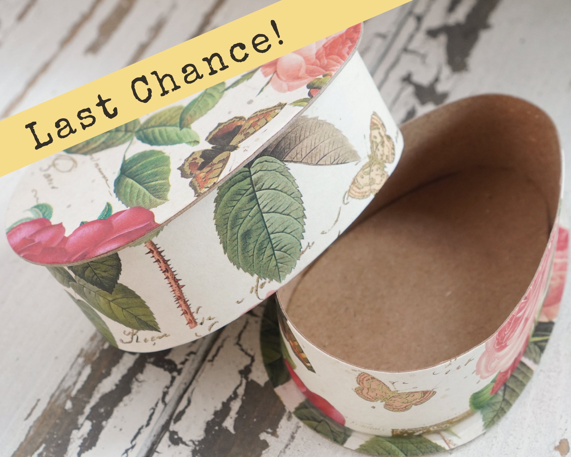 Easter Egg Candy Container - Floral Paper Box