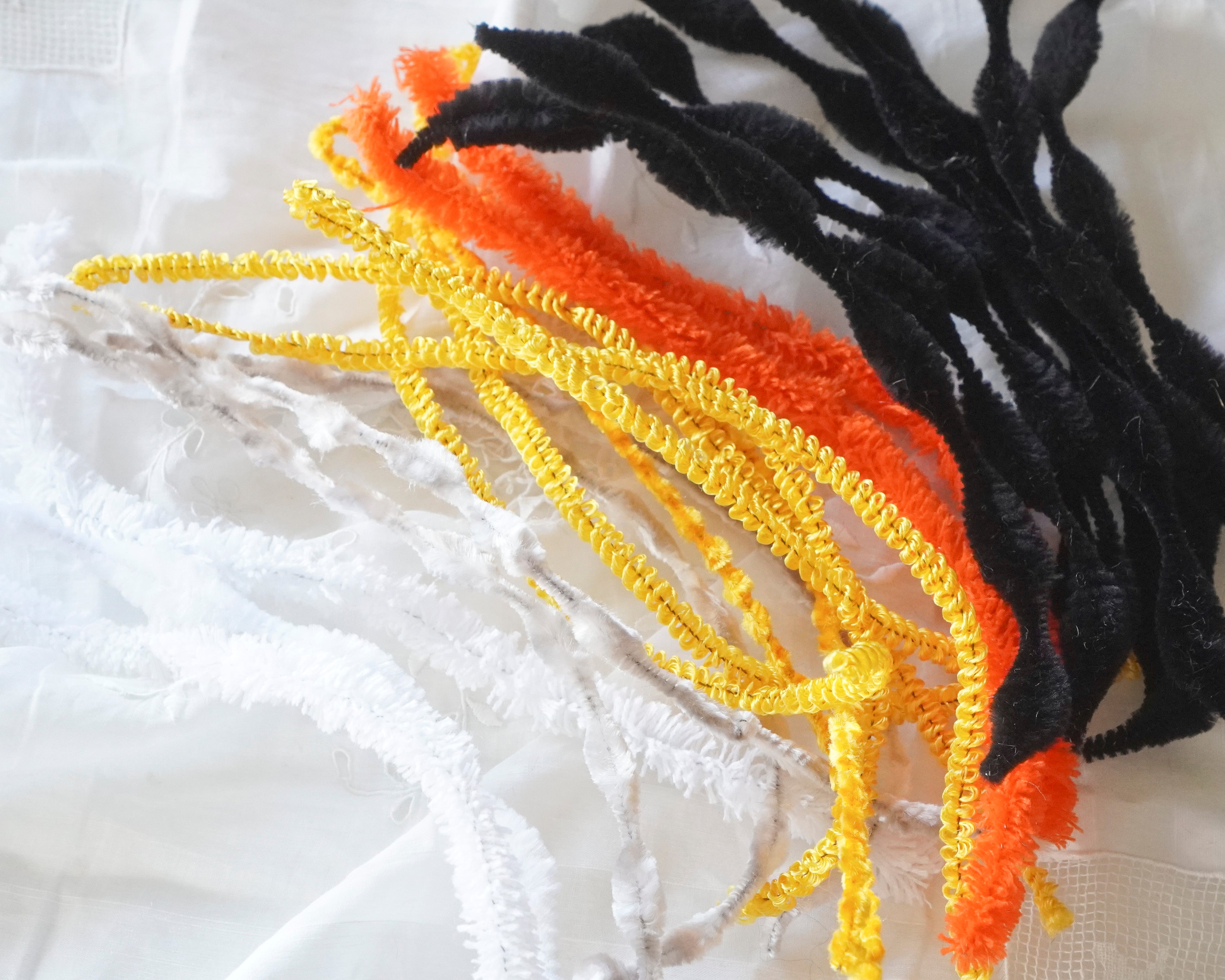 Mixed Halloween Chenille Trim, 20 Sticks