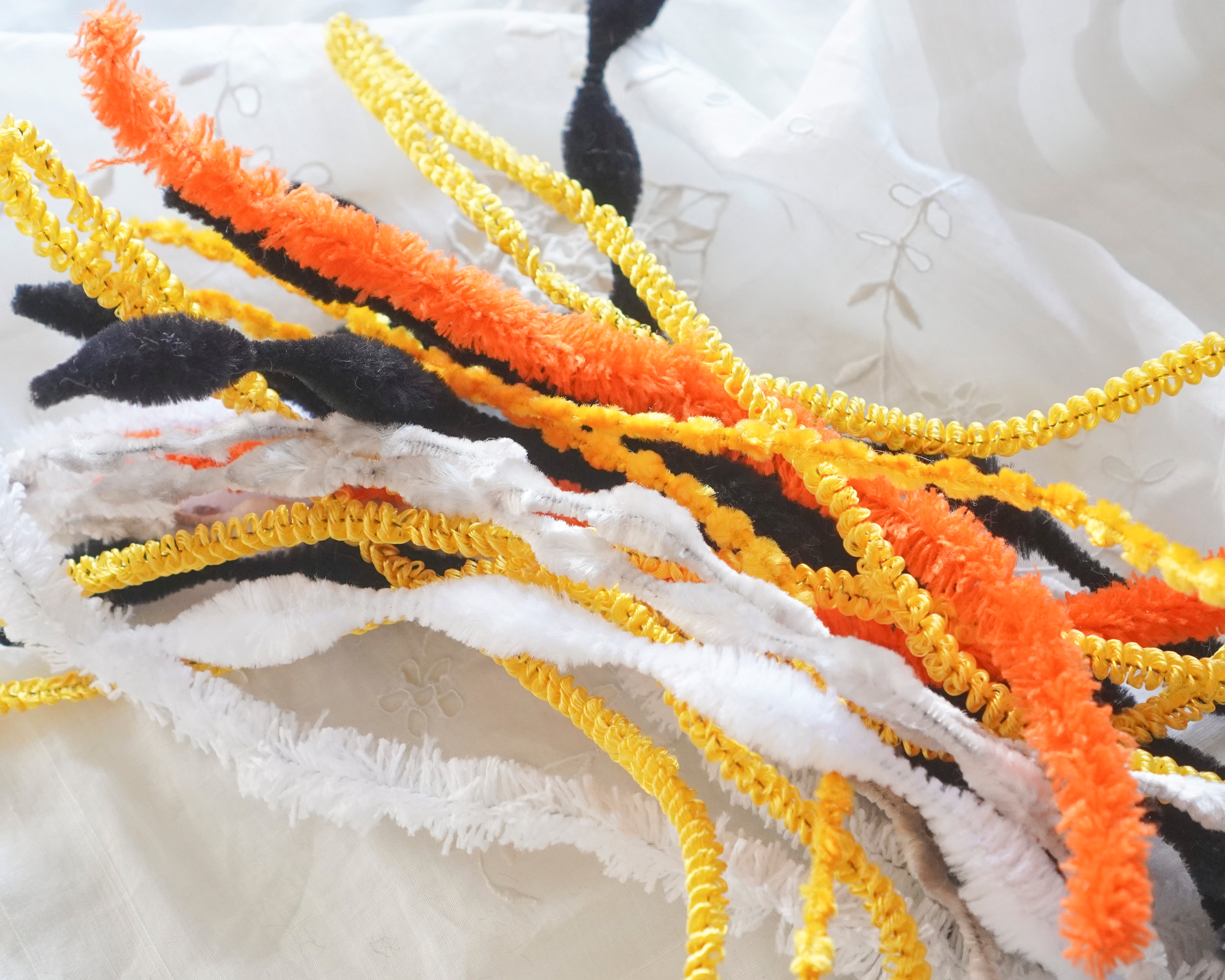 Mixed Halloween Chenille Trim, 20 Sticks