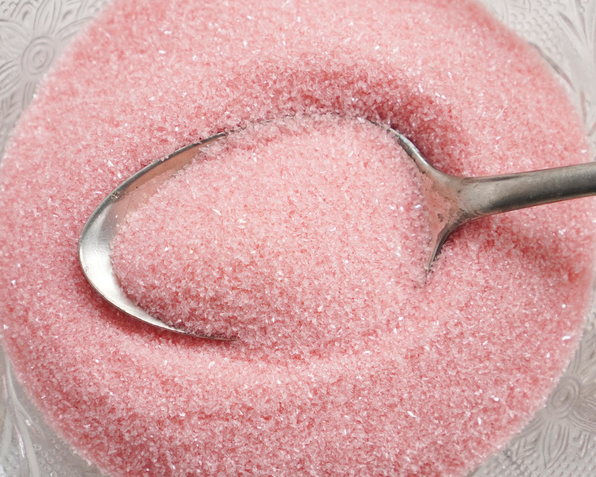 Depression Glass Glitter 2 Oz., Candy Pink