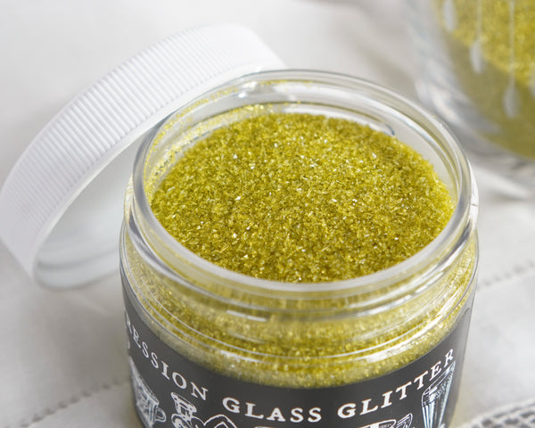 Fine Grain Glass Glitter - Gold