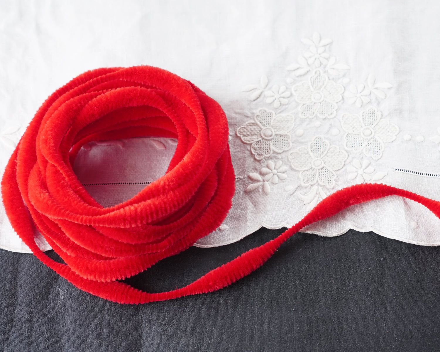 red bump chenille