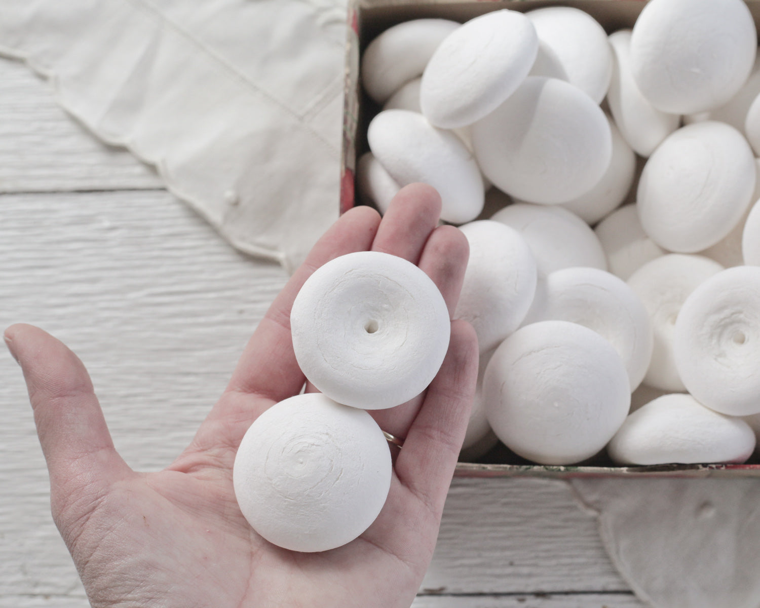 fabric mushrooms