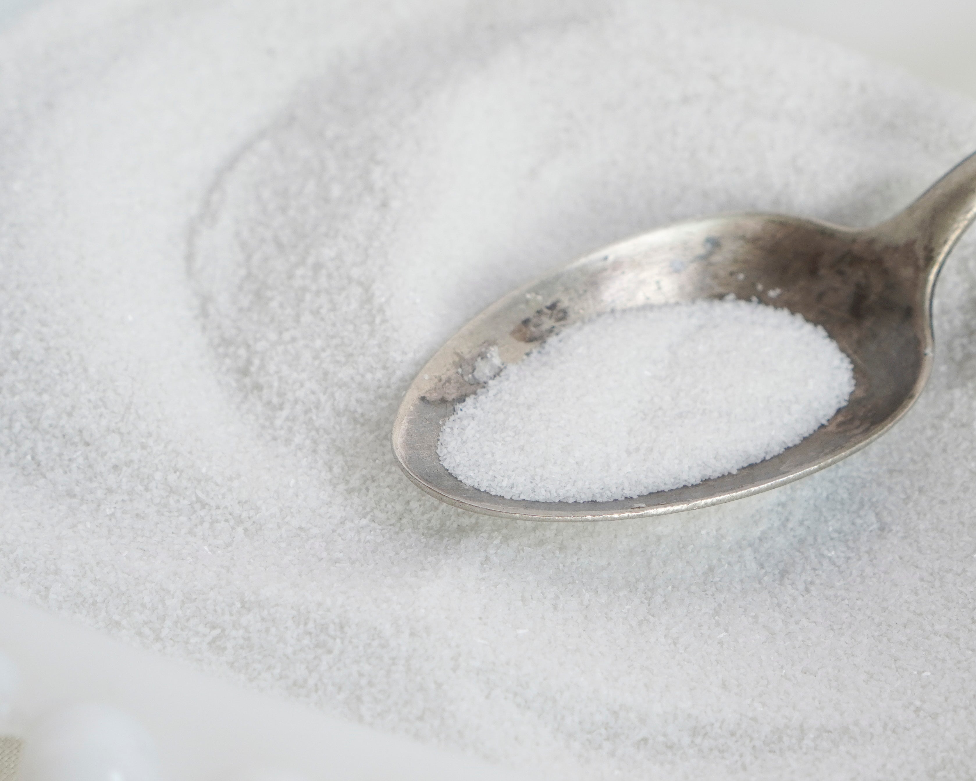 Fine Grain German Glass Glitter - Opaque White Snow Effect