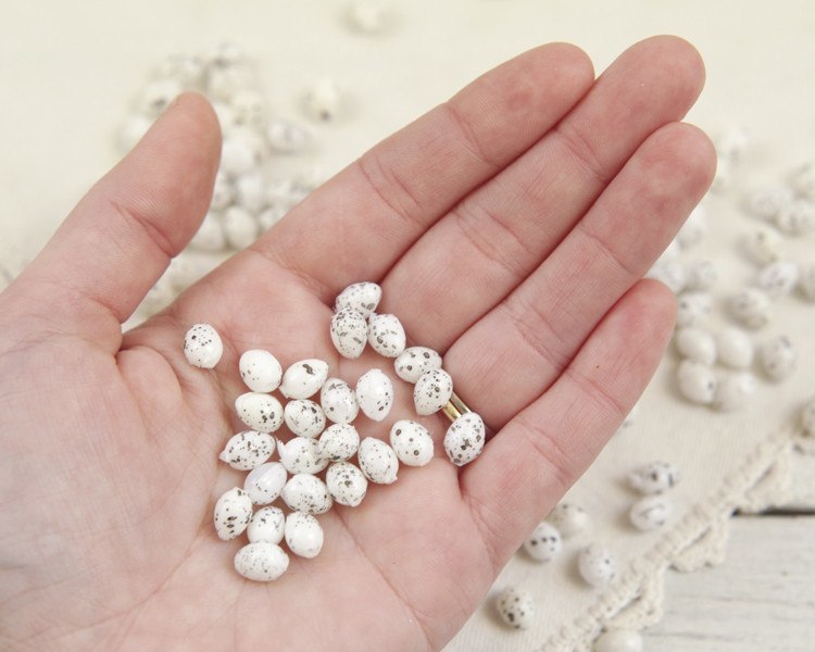 Miniature Plastic Eggs - One Gross, 144 Pcs