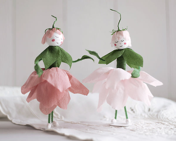 Make a Crepe Paper Flower Fairy - DIY Craft Tutorial