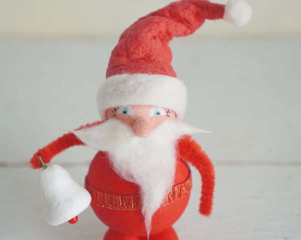 Make a Spun Cotton Santa!