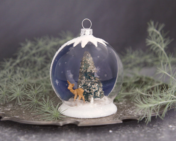 Tutorial: Christmas Snow Globe Ornament