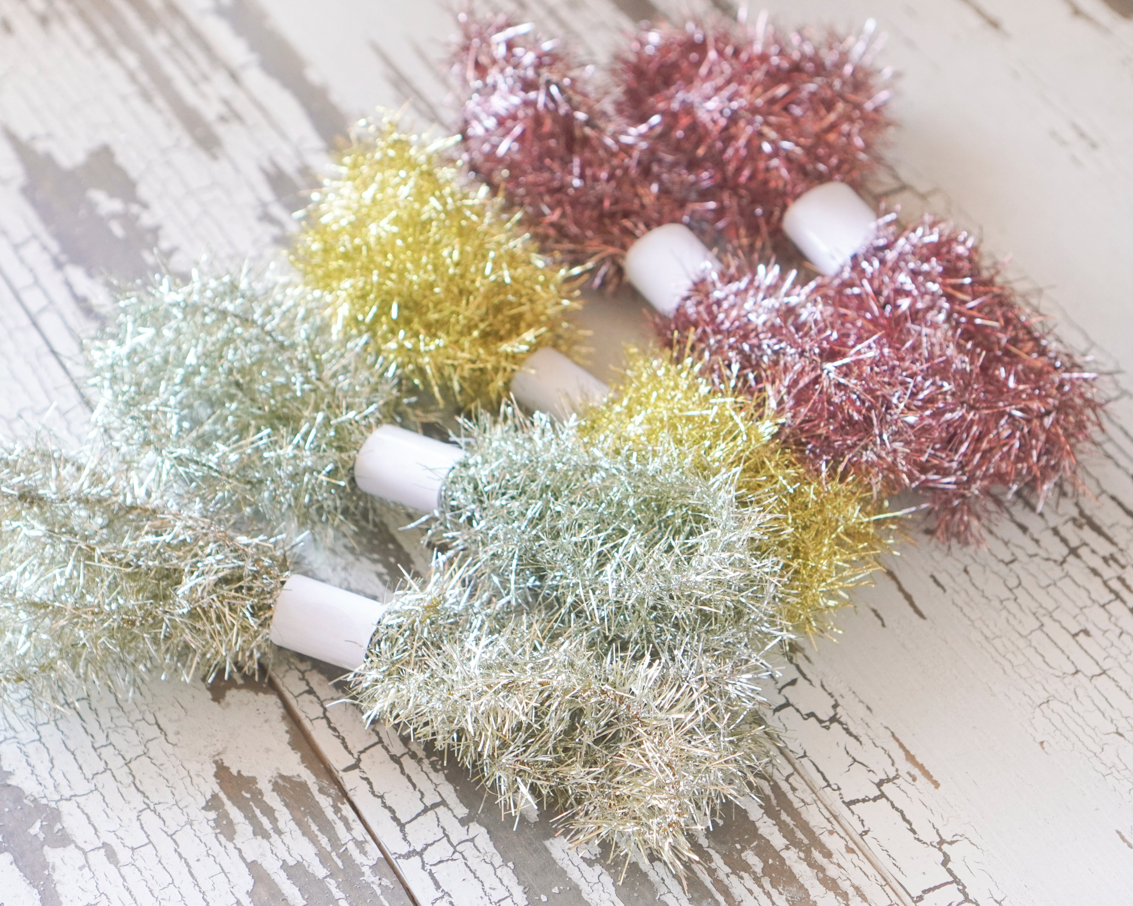 Tinsel Remnants, Multi Color Pack, 5 Lengths
