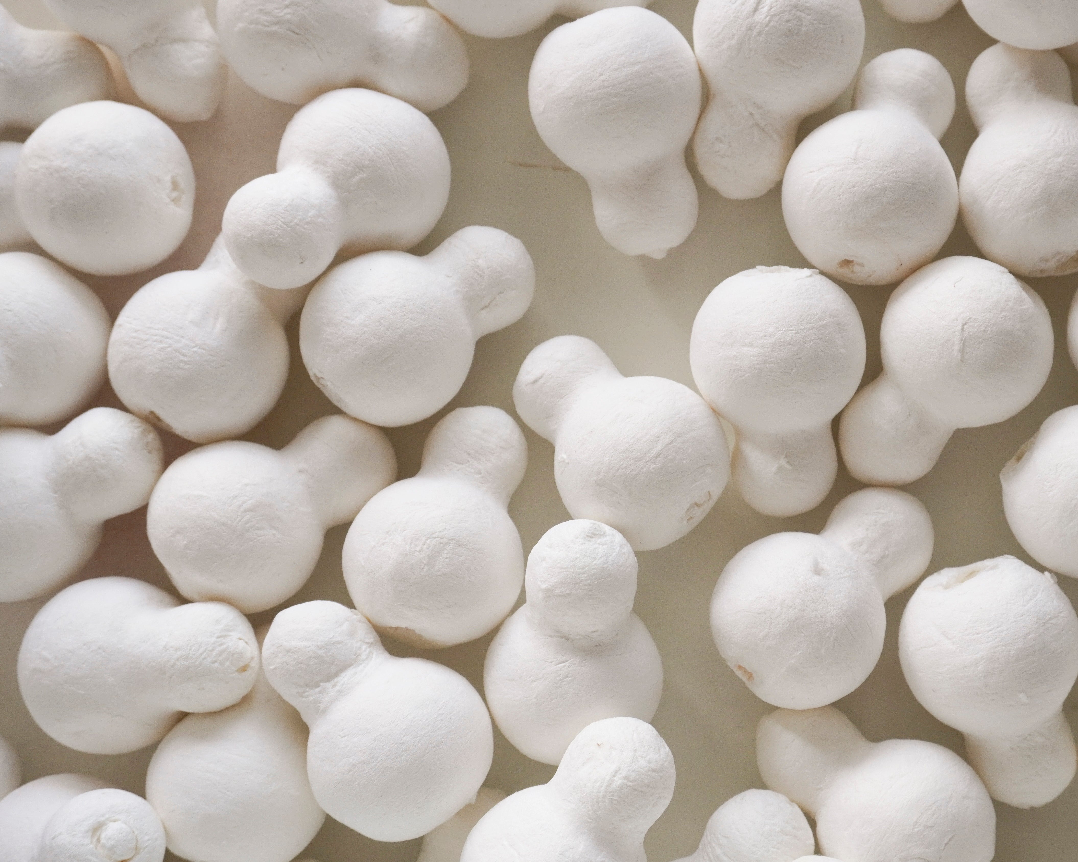 B-Grade Spun Cotton Snowman Forms - Factory Flaw, 30 Pcs.