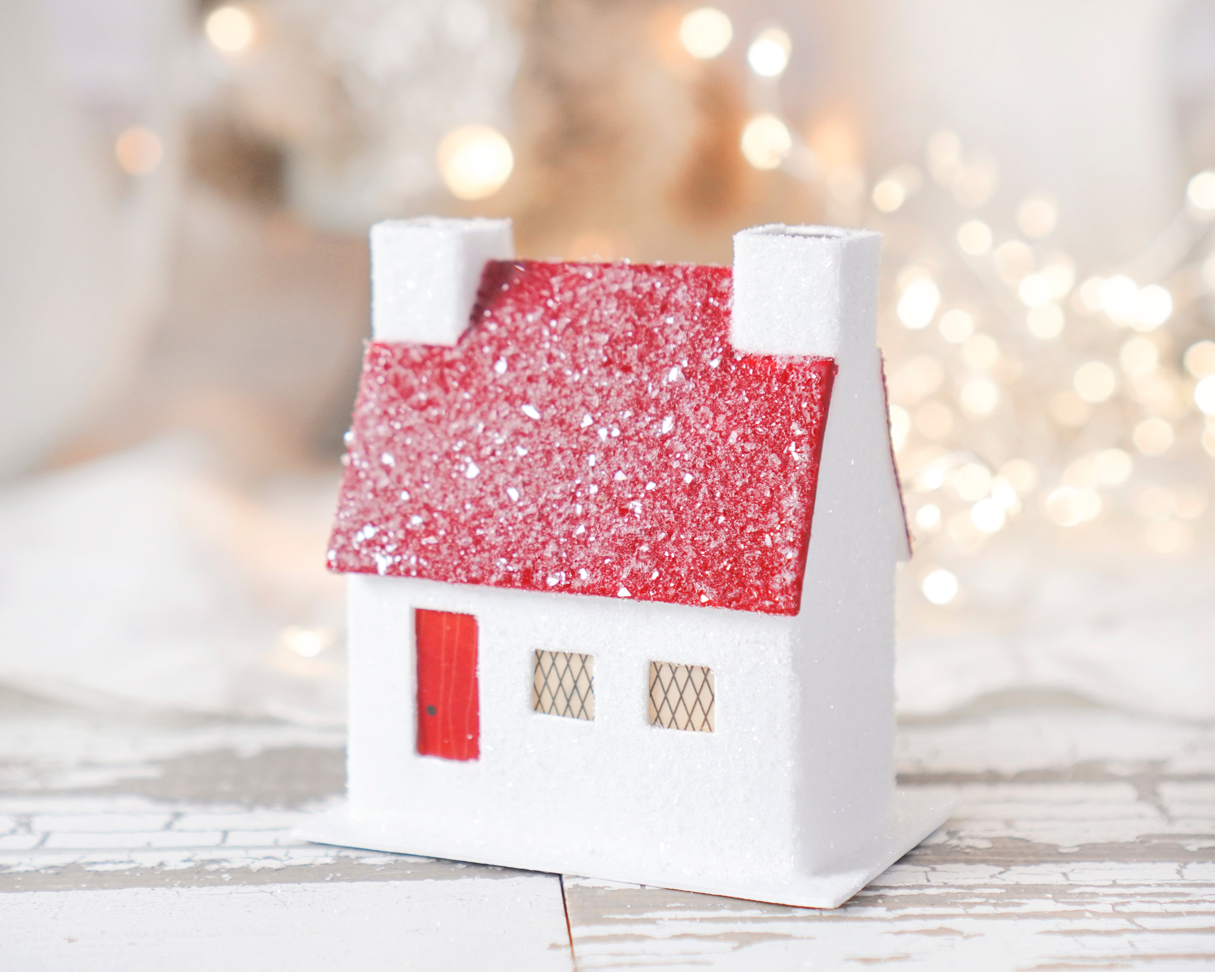 DIY Putz House - Flat Pack Chipboard COASTAL COTTAGE Kit