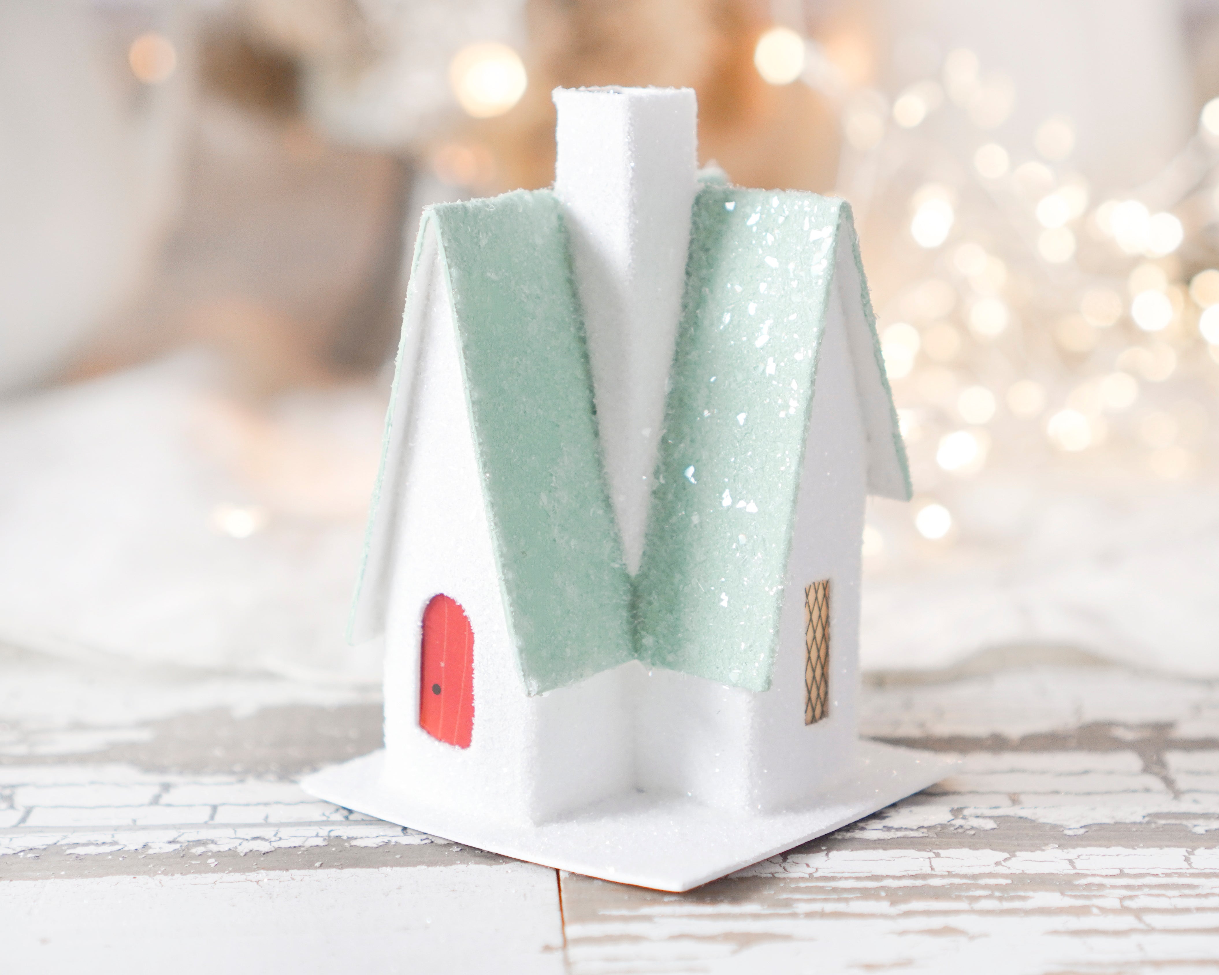 DIY Putz House - Flat Pack Chipboard STORYBOOK COTTAGE Kit