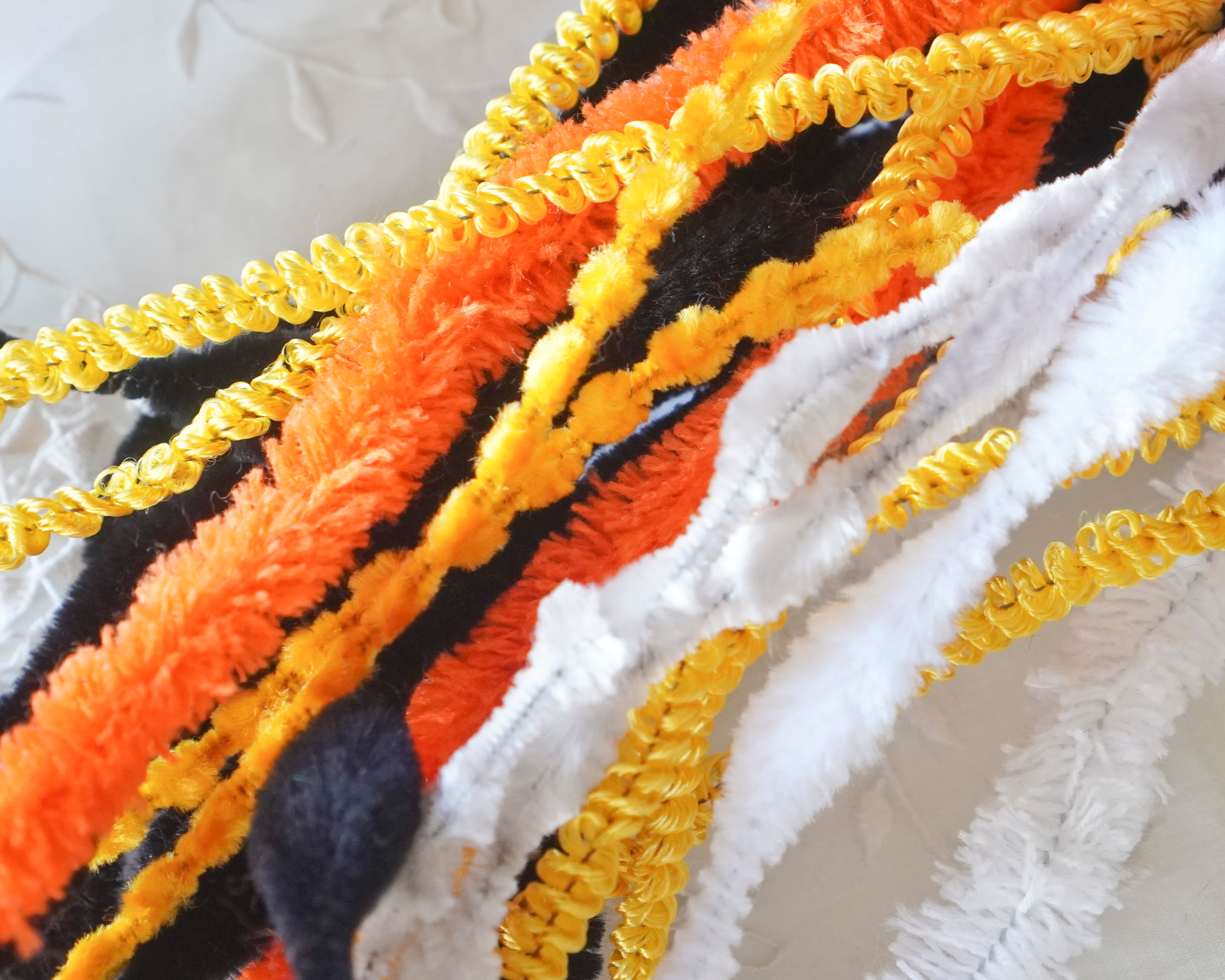 Mixed Halloween Chenille Trim, 20 Sticks