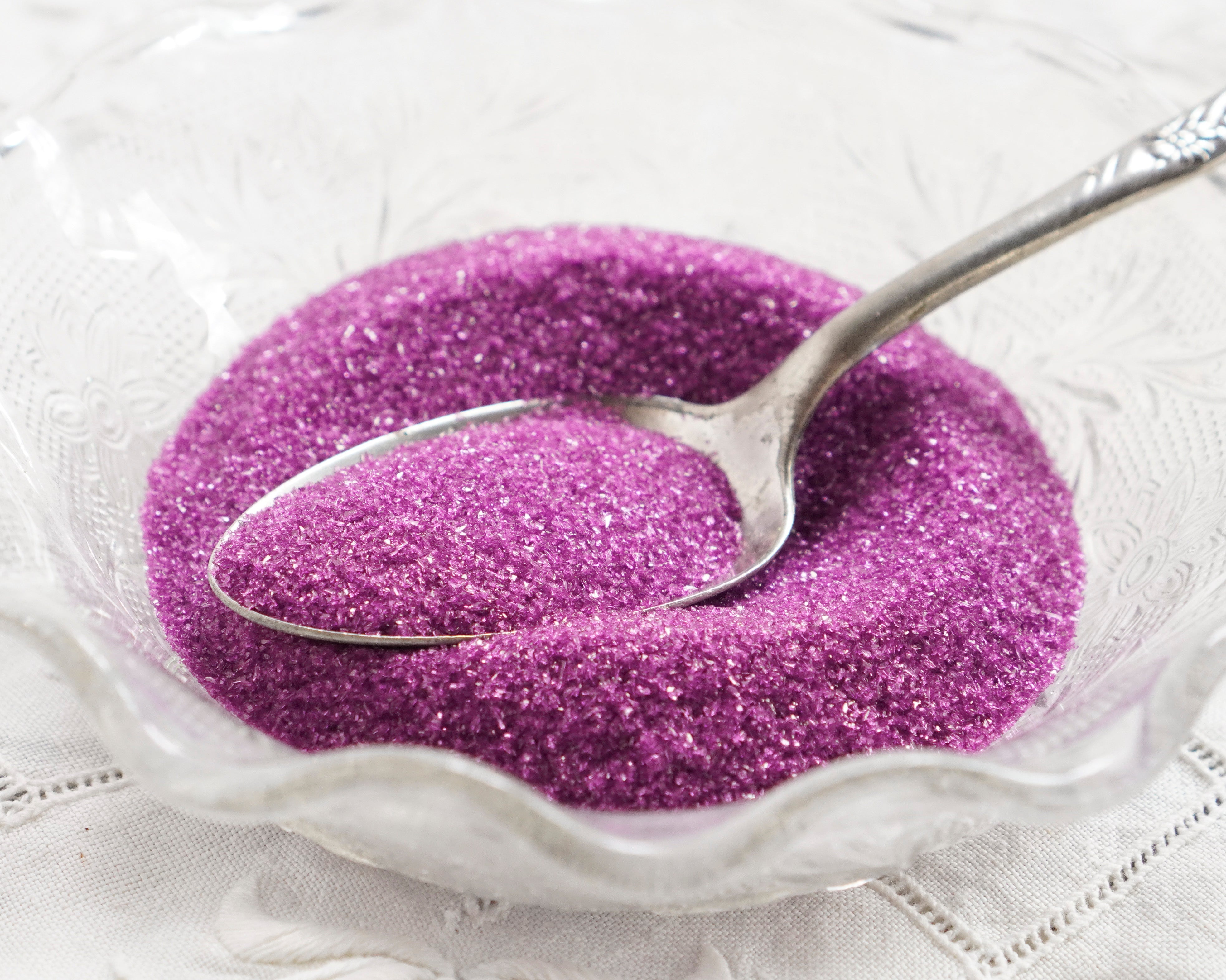 Depression Glass Glitter 2 Oz., Plum Purple
