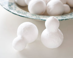 Spun Cotton Snowmen - Vintage-Style Snowman Craft Shapes, 12 Pcs.