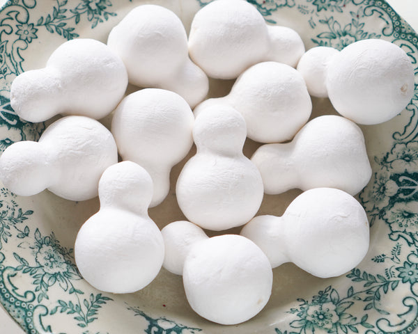 Spun Cotton Balls, Vintage-Style Craft Shapes – Smile Mercantile Craft Co.