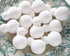 Spun Cotton Snowmen - Vintage-Style Snowman Craft Shapes, 12 Pcs.