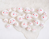 Spun Cotton Balls for Crafts: 35mm Paper Ball Forms, 50 Pcs.