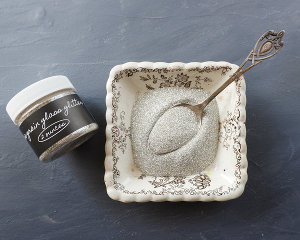 Fine Grain Glass Glitter - Silver