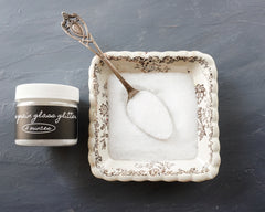 Fine Grain Glass Glitter - Clear