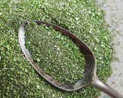 green glitter