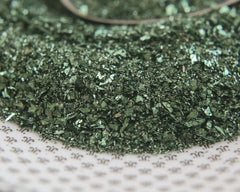 green glass glitter