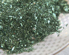 green glitter