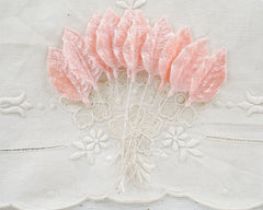 Pink Velvet Leaves, Medium, 10 Pcs.